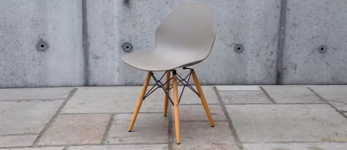 Set di 6 sedie in polipropilene grigio Mobili 2G L: 54 cm, P: 46 cm, H: 80 cm – 1