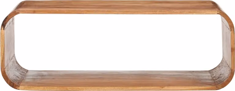 Tavolino da Salotto 90x50x30 cm in Legno Massello d'Acacia