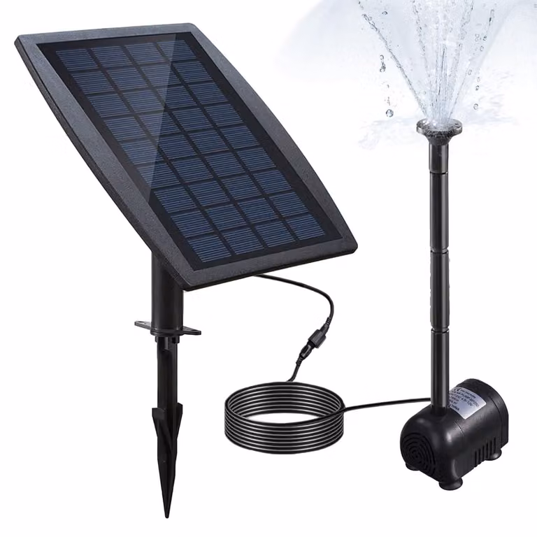 Decdeal - Pompa solare per laghetti ornamentali