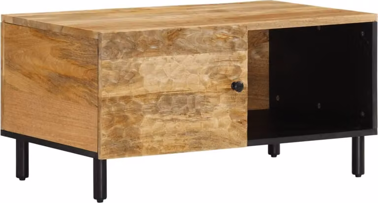 Maison Exclusive - Tavolino da caffè 80x50x40 cm, in legno massello di mango