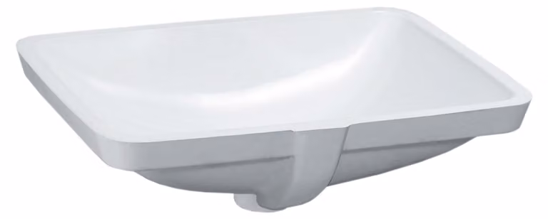LAUFEN PRO S lavabo encastré, sans trou pour robinet, avec trop-plein, 525x400mm, US fermé, H8119610001091, H8119610001091