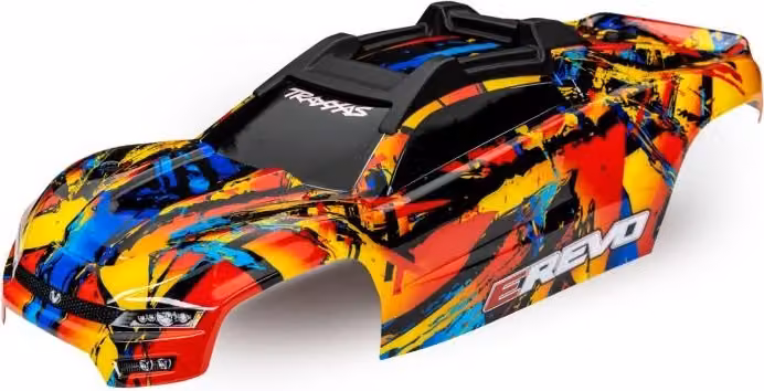 Karo E-Revo razzo solare con adesivo TRX8612