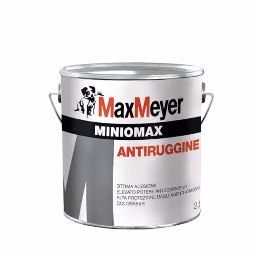 Antiruggine Miniomax Grigio Lt 2,5