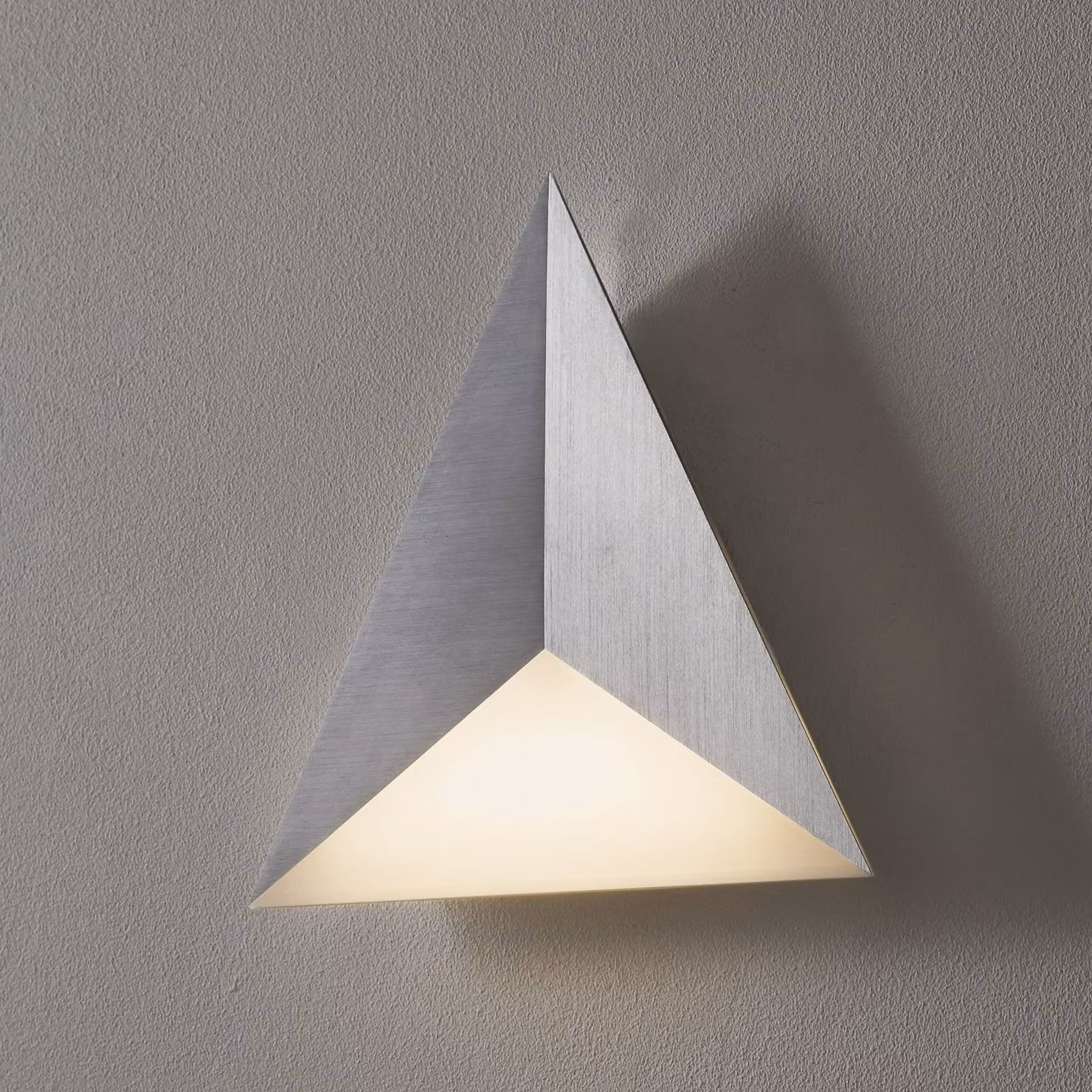 Q-Smart-Home Paul Neuhaus Q-TETRA applique LED, Satellite Tetra, dimmerabile, Alluminio / Grigio / Zincato, Soggiorno / Sala da pranzo, Alluminio, Design