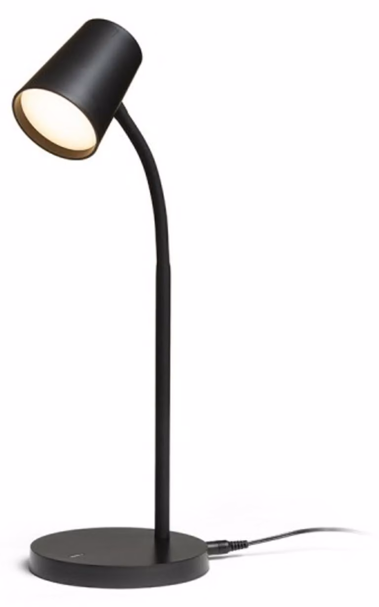 RED - DESIGN RENDL RENDL VERINA DIMM Lampada da tavolo nera 230 V LED 4,5 W 100° 3000 K R14285