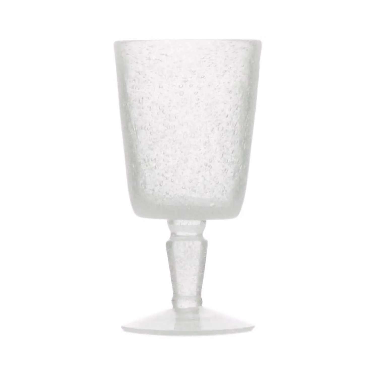 Calice da vino Memento Glass in vetro, Bianco trasparente, 6 pezzi