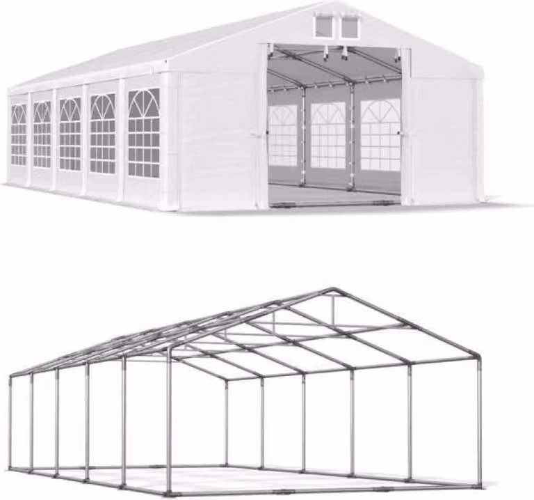Tenda estiva 5x10 Bianco SUMMER PLUS ISD