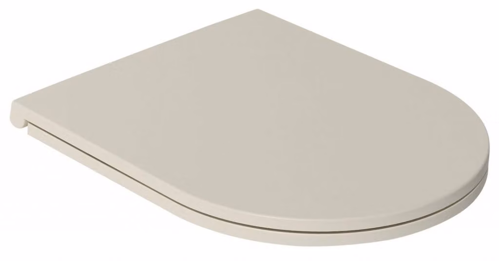 INFINITY WC-Sitz SLIM, chiusura ammortizzata, Easy Take, avorio