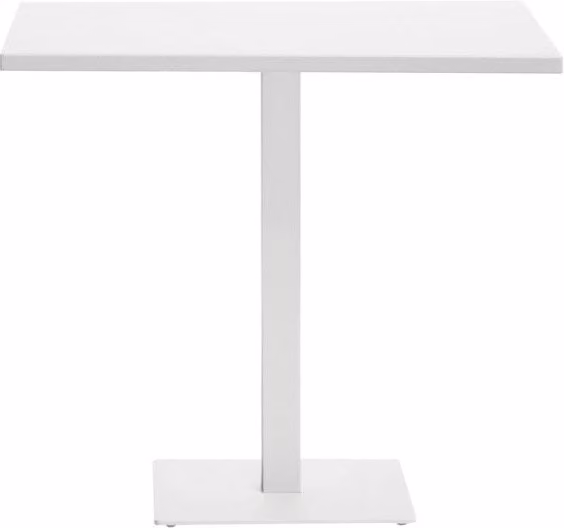Piano In Alluminio 80X80 Bianco Moia