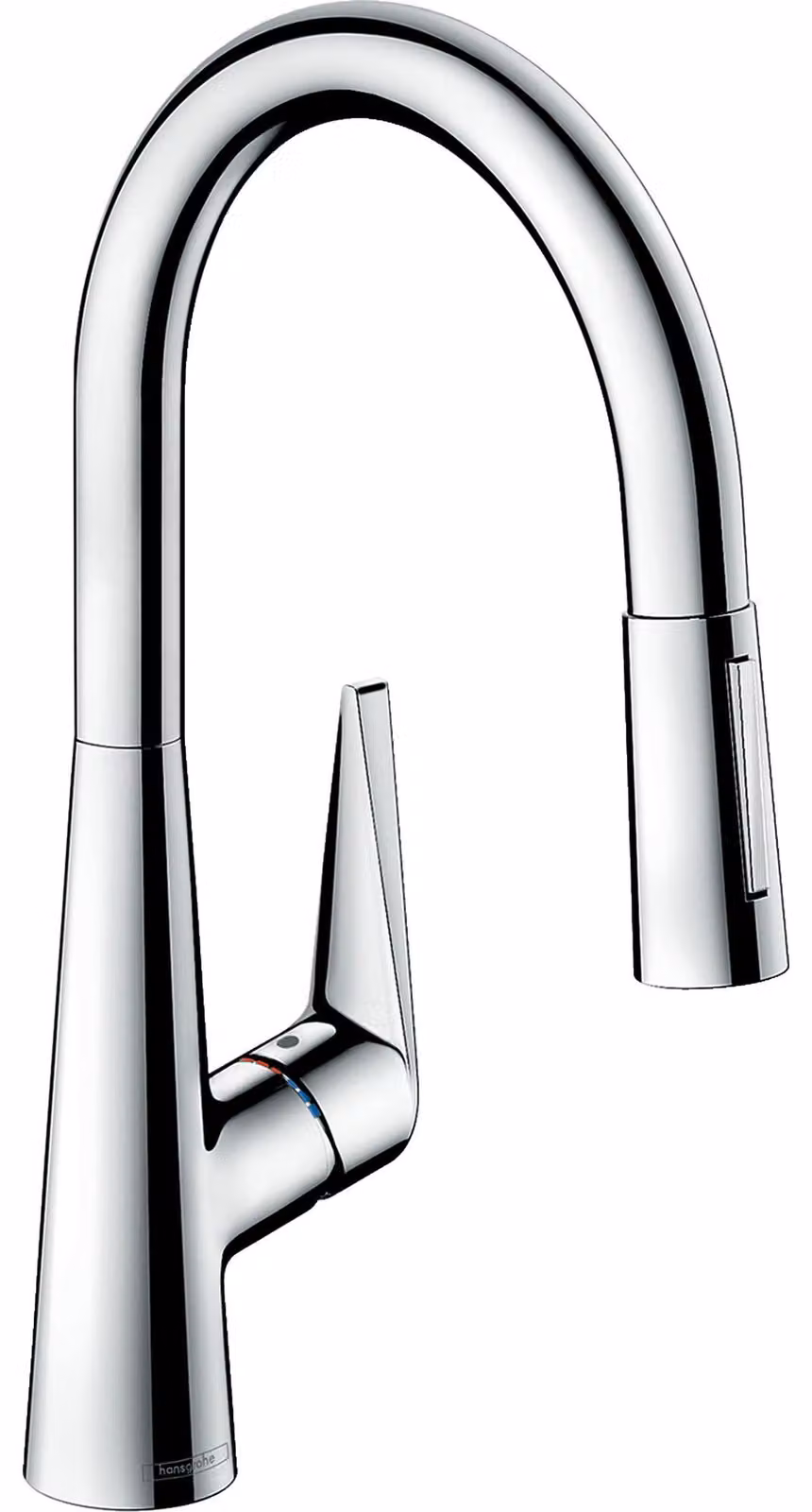 hansgrohe Talis S M51 Mitigeur monocommandé pour cuisine 200, douchette extractible, 2 jets, 72813000, 72813000