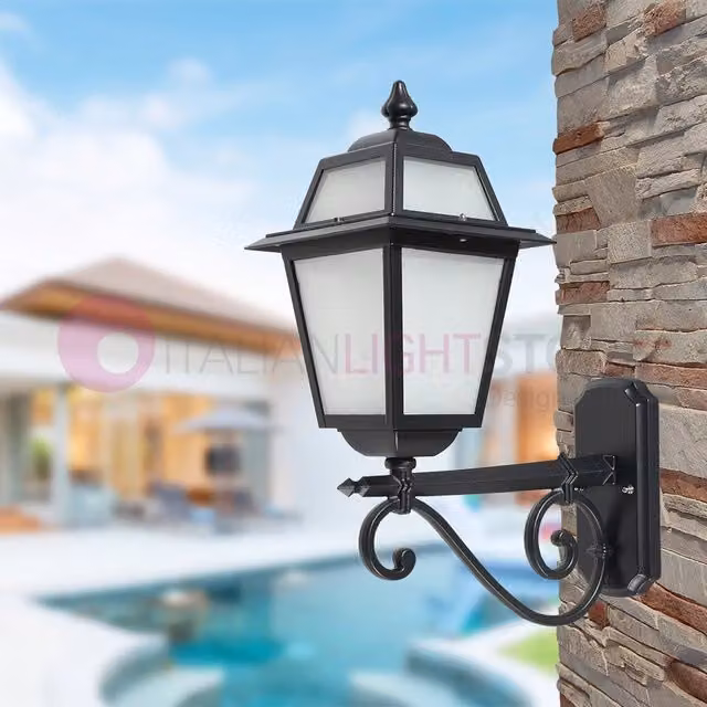 ARTEMIDE ANTRACITE Lampada a Parete da Esterno Classica Quadrata