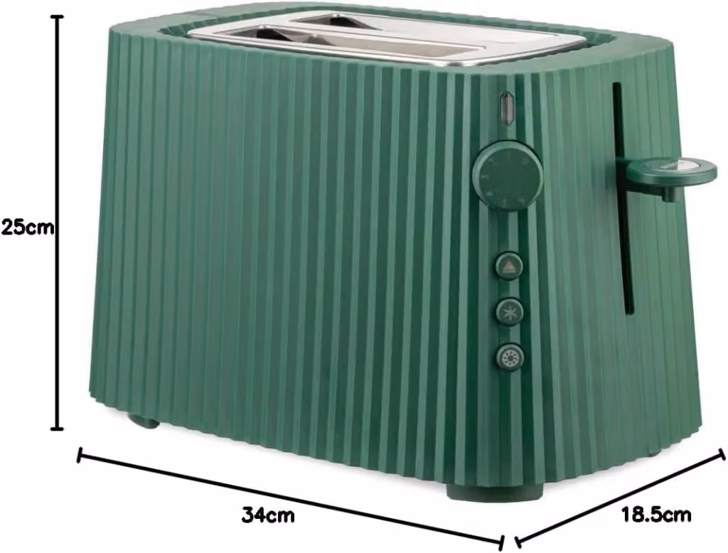 Tostapane PLISS di Alessi, Colore Verde – 2
