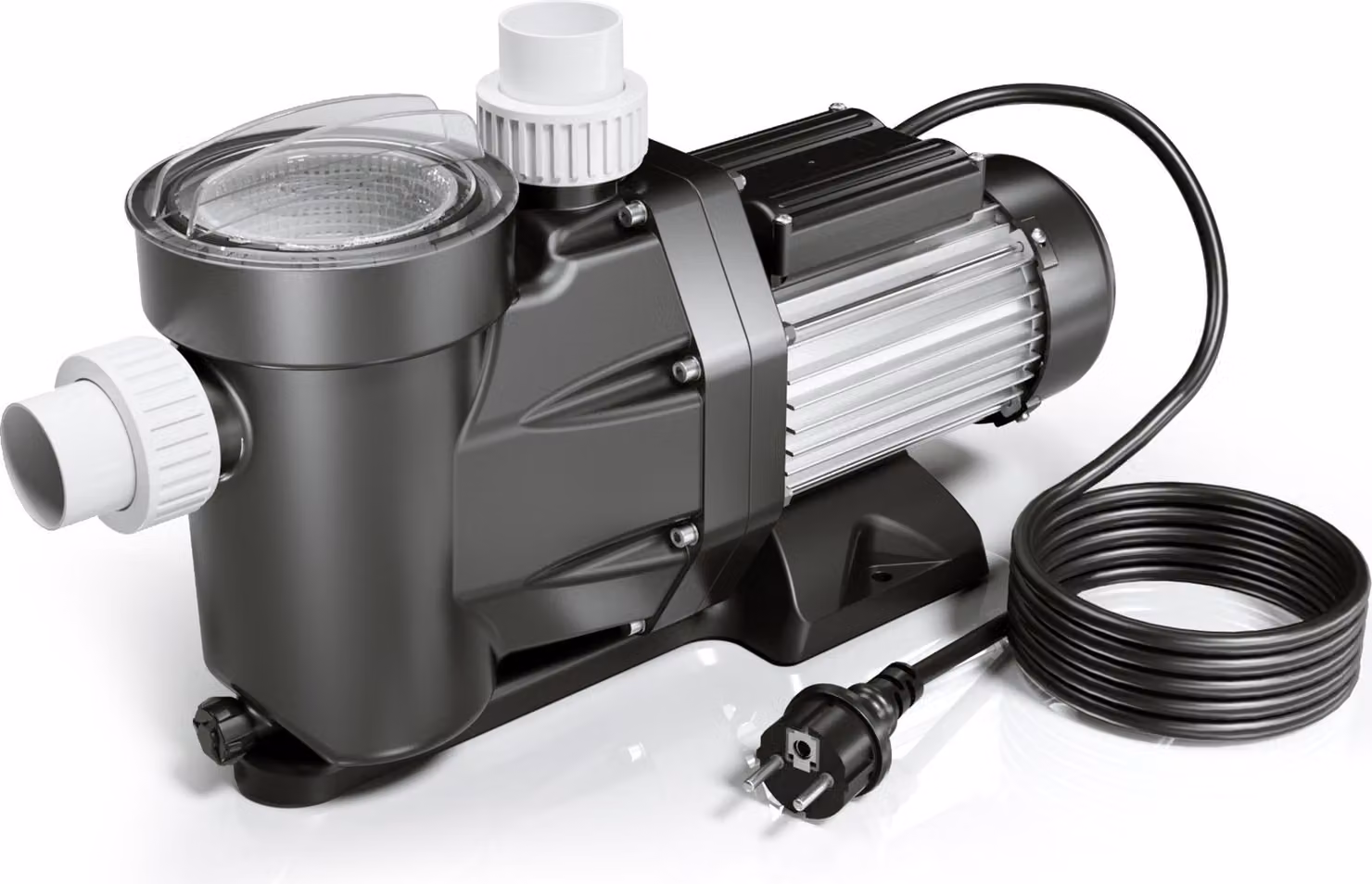 Pompa per piscina Wiltec 33600 l/h 1500 W pompa per piscina pompa filtro pompa di circolazione