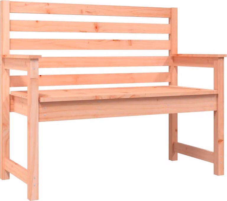 Panca da Giardino 109x48x91,5 cm in Legno Massello di Douglas