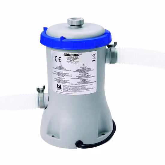 Pompa filtro Bestway 12V per piscina 366 e 457 cm 58148 60 Watt