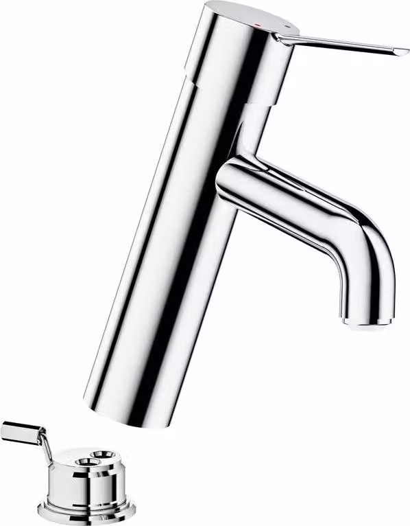 Delabie EHM f. WT BIOCLIP H.95 L.120, scarico, leva di comando, senza scarico anticipato.