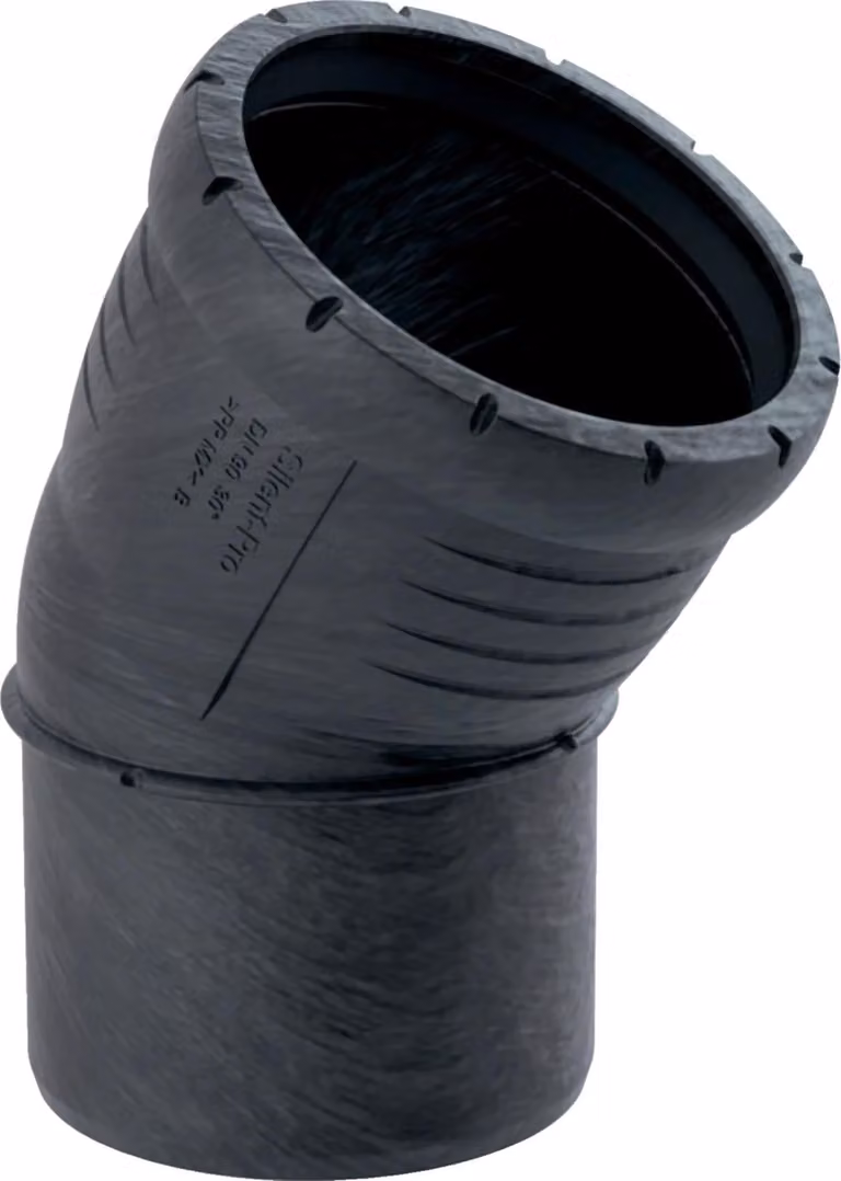GE Silent-Pro gomito 30 gr. d160mm