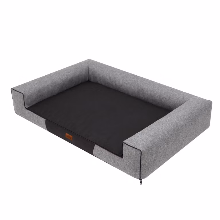 Cuccia per cani Victoria XXL, 118 x 78 cm, con materasso: divano lavabile e impermeabile