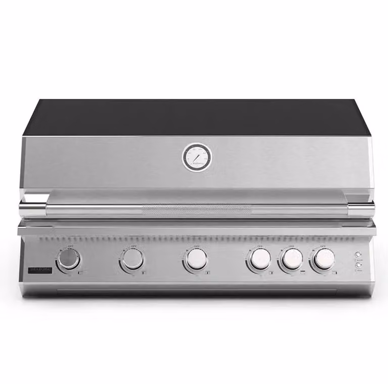 Barbecue a gas Fusion 500 RS inox da incasso 5 fuochi Brabura