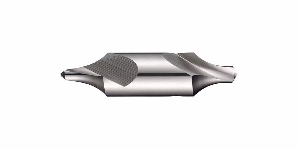 Trapano centrale DIN 333R D.4mm HSS vuoto Destra 1 DORMER