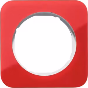 Telaio Berker 1f R.1 acrilico rosso traslucido pw 10112349