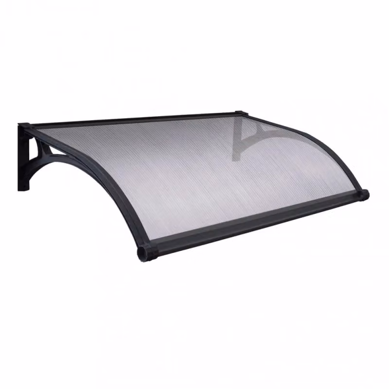 Pensilina con LED Rainbow Cosma in policarbonato grigio, L: 120 cm, P: 100 cm – 2