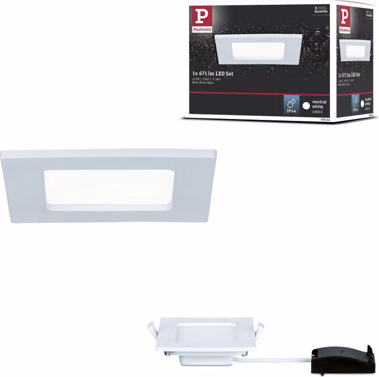 Pannello da incasso Paulmann LED