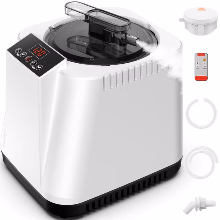 Generatore di vapore per sauna - Serbatoio acqua da 4 litri - 1400W - Con telecomando