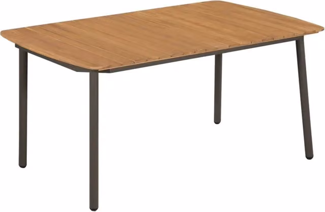 Set Mobili da Pranzo Giardino 5 pz in Polyrattan Nero 3072492