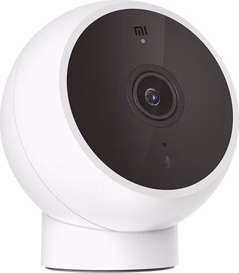 Xiaomi Mi Camera 2K con supporto magnetico, colore bianco