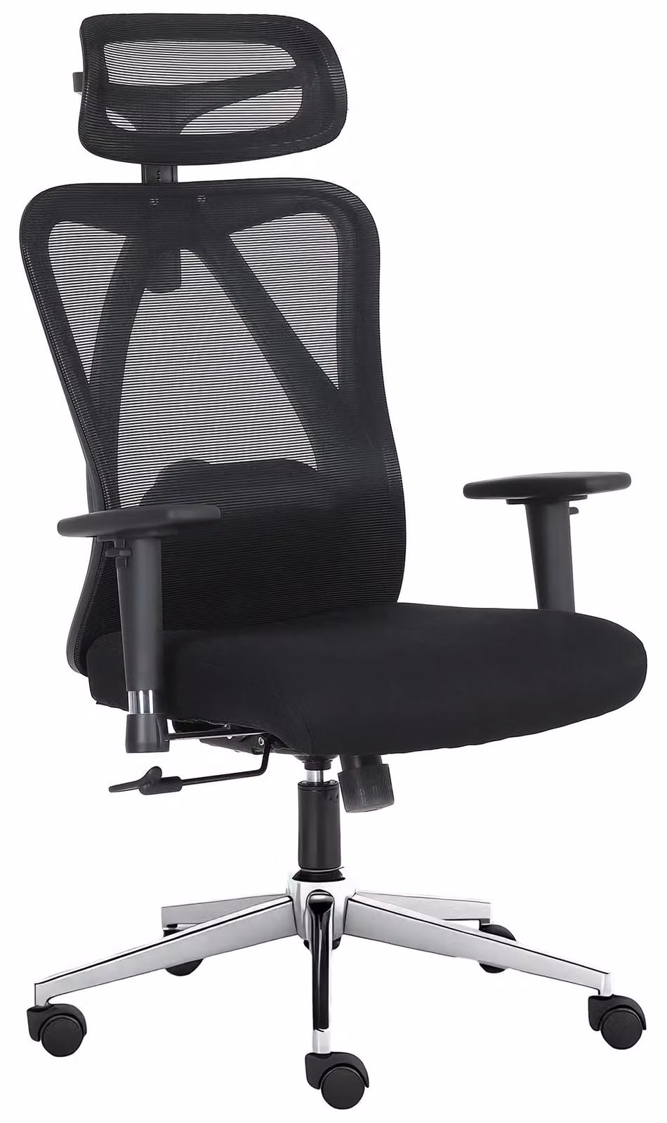 Sedia da ufficio ergonomica con schienale e poggiatesta regolabili