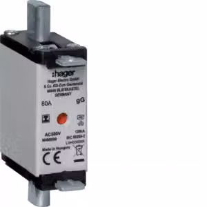 NH inserto fusibile NH000 gG 500V 80A impugnatura iso LNH0080MK