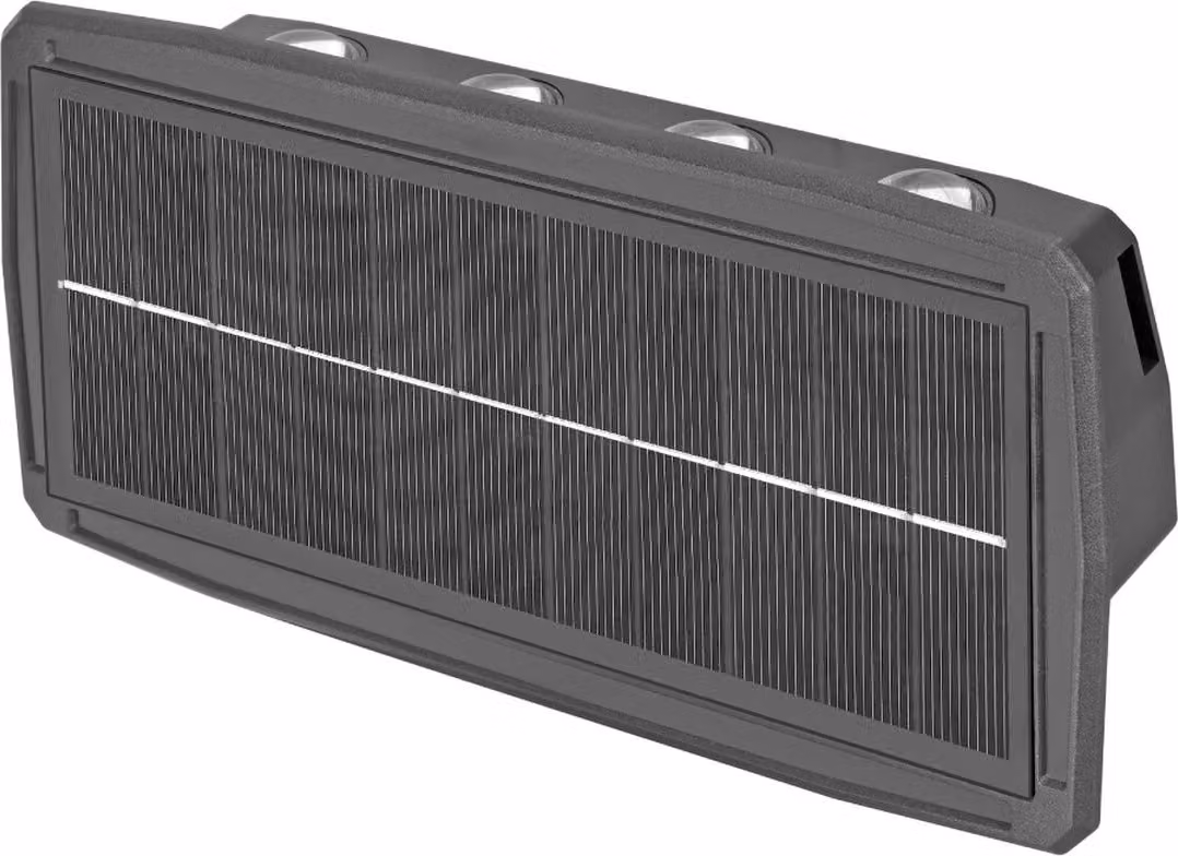 Wandleuchte de Wand EDM 31828 Polycarbonat ABS 8 W 400 LM LED Solar (3000 K) - Marke: EDM Produkt - EAN: 8425998318289