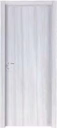 Porta Microtec Effebiquattro in MDF decor Palissandro Bianco, apertura swing reversibile, L: 60 cm, H: 210 cm