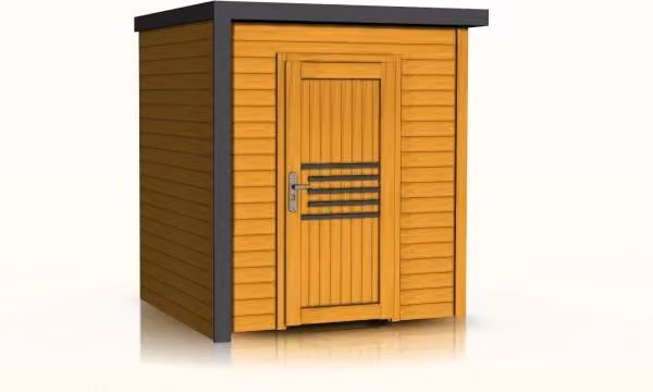 copia della casetta da giardino in abete rosso BRATEK 203,8x201,9 H. 229 cm MDLT A scelta: Senza pavimento,