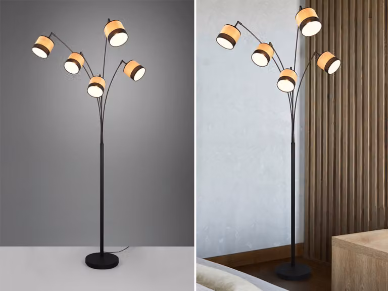 Lampada a parete BOLZANO, 5 luci