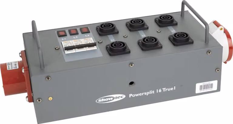 Showgear Power Split 16 True CEE 16 A con fusibile - CEE a ProPower True1