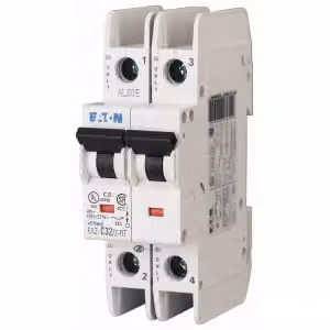 Interruttore differenziale Eaton, 1 A, bipolare, caratteristica: C 102198