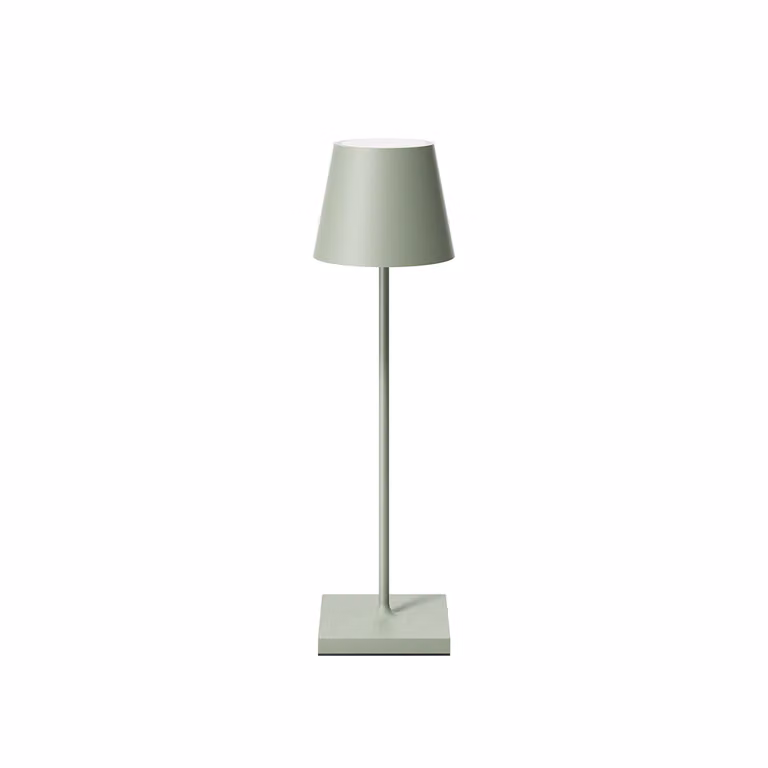 Sigor lampada da tavolo ricaricabile NUINDIE USB-C 380mm verde salvia