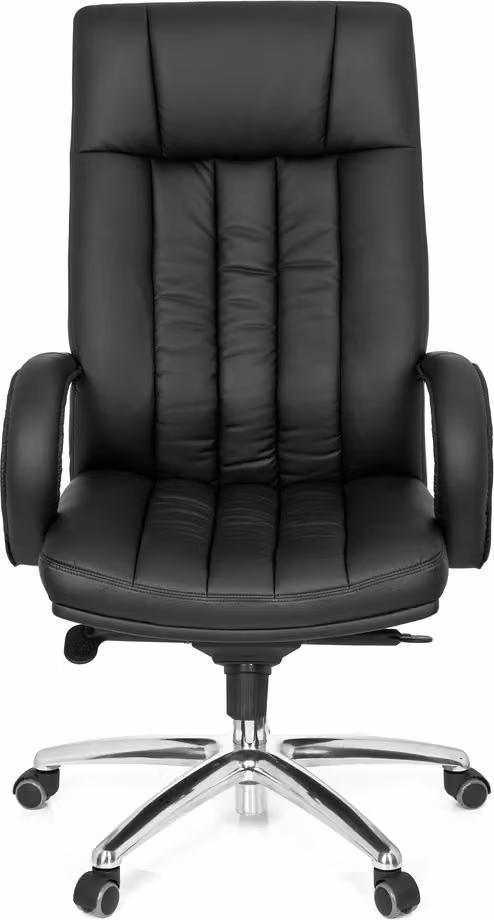 hjh OFFICE XXL sedia girevole XXL G 300 sedia da ufficio imbottita fino a 150 kg di portata con braccioli in Pelle finta per ufficio, casa