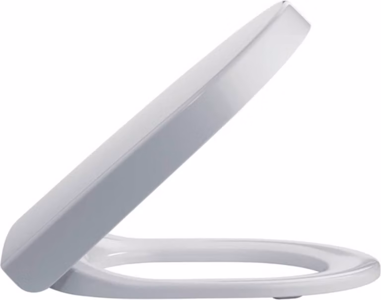 Pressalit WC-Sitz mit Absenkautomatik, Toilettensitz Duroplast Deckel Wrap-over