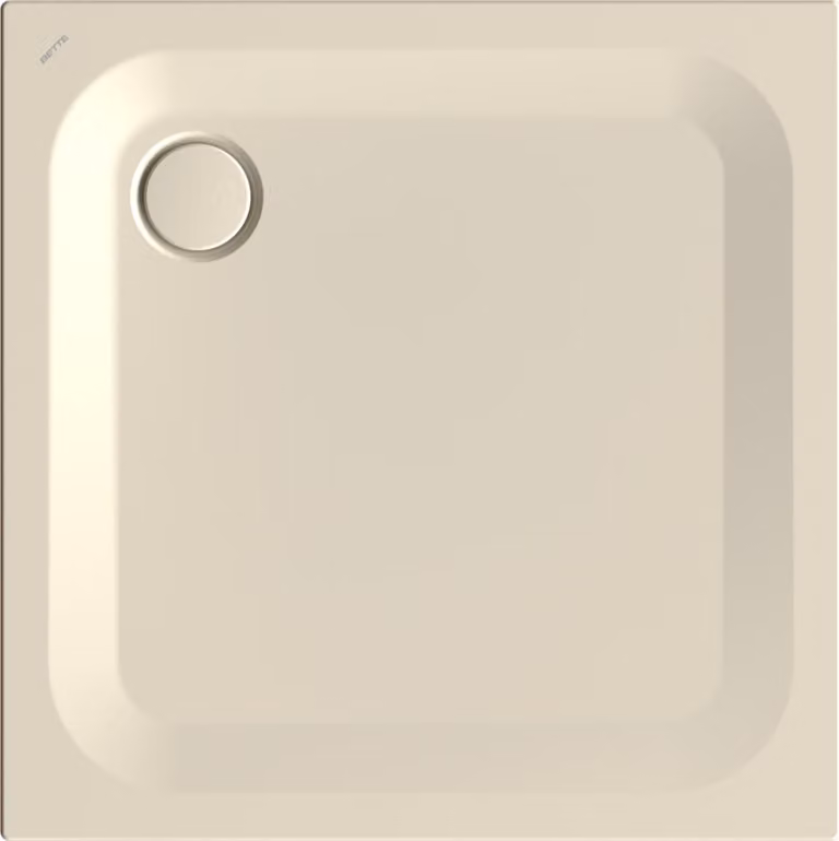 BetteUltra receveur de douche rectangulaire avec support de baignoire minimum, 900x900x25mm, 5930-001T1, 5930-001T1
