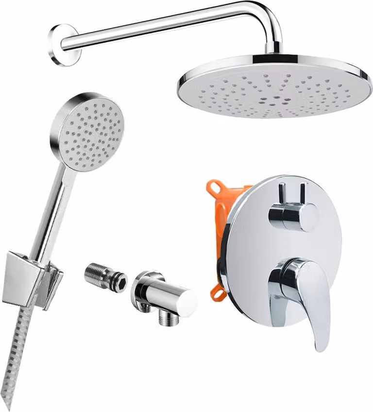 Set doccia Mereo Sonata con rubinetto sottotop a due vie - CB650SS1