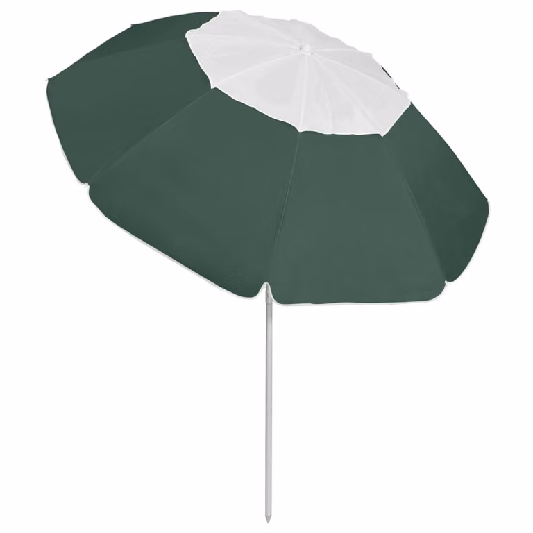 vidaXL Ombrellone verde 300 cm