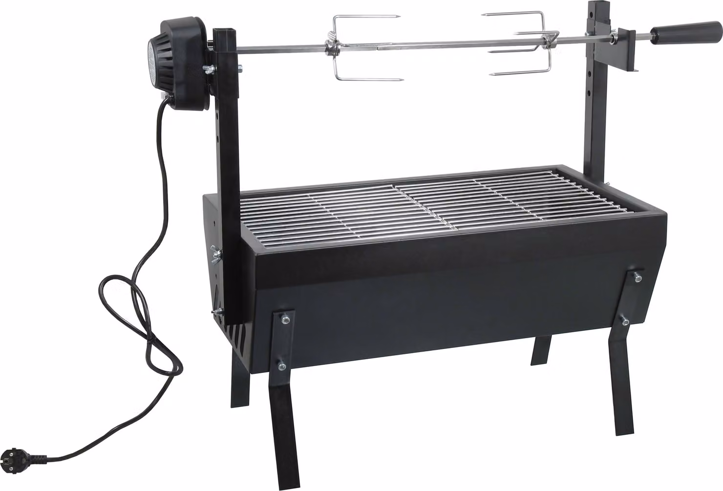 Cattara 13036 - Grill BARBECUE 60cm con motore 230V