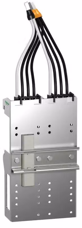 Adattatore per sbarre collettrici Schneider Electric, 50 A, 3f+3N, +1 guida DIN 6TE AK5PA5312