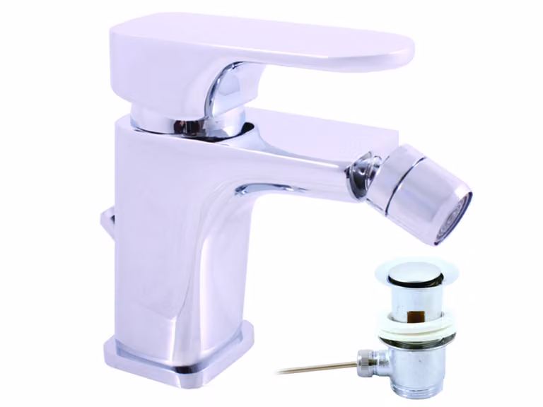 Slezák-RAV: Miscelatore per bidet YUKON YU145.5K Tubo flessibile cromato 3/8''