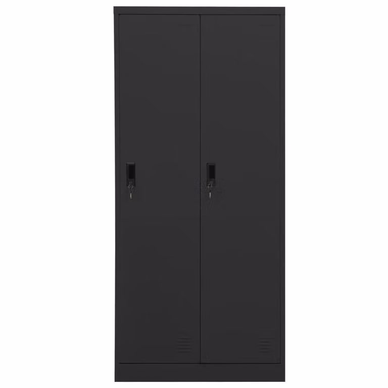 Armadio Antracite 80x50x180 cm in Acciaio