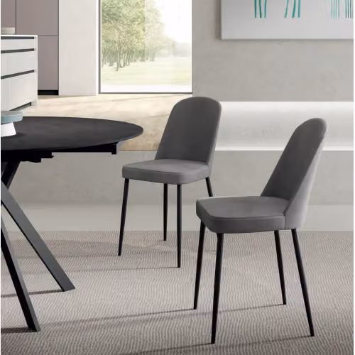 Sedia Tamara in Soft Touch Stones
