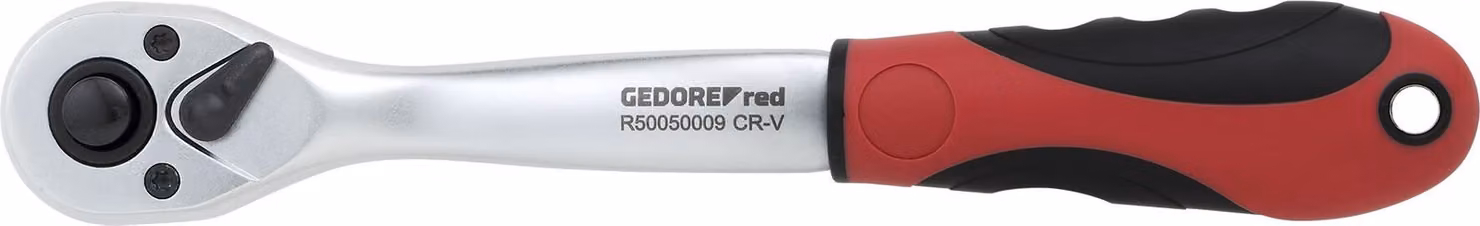 GEDORE red R50050009 2C cricchetto reversibile 3/8 offset 206 mm angolo di rotazione inverso 10°, 3300225